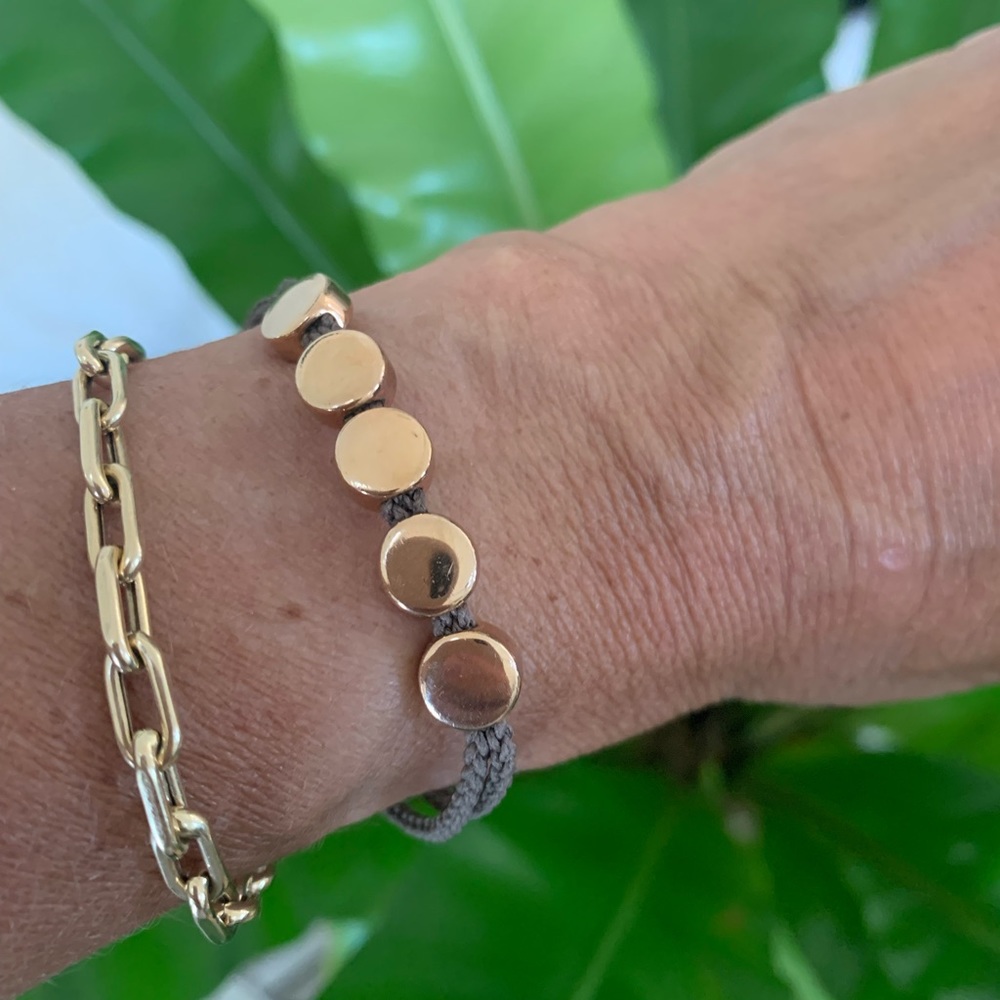 Monica Vinader Linear Bead Friendship Bracelet